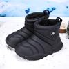 Winter Children's Fashionable Warm Cotton Shoes Outdoor Casual High Top Snow Boots Cotton Boots 26-37