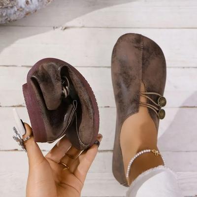 Autumn New Soft Soled Flat Bottomed Casual Women's Single Shoes Shallow Mouth One Foot Large Size Flat Shoes Zapatillas De Mujer