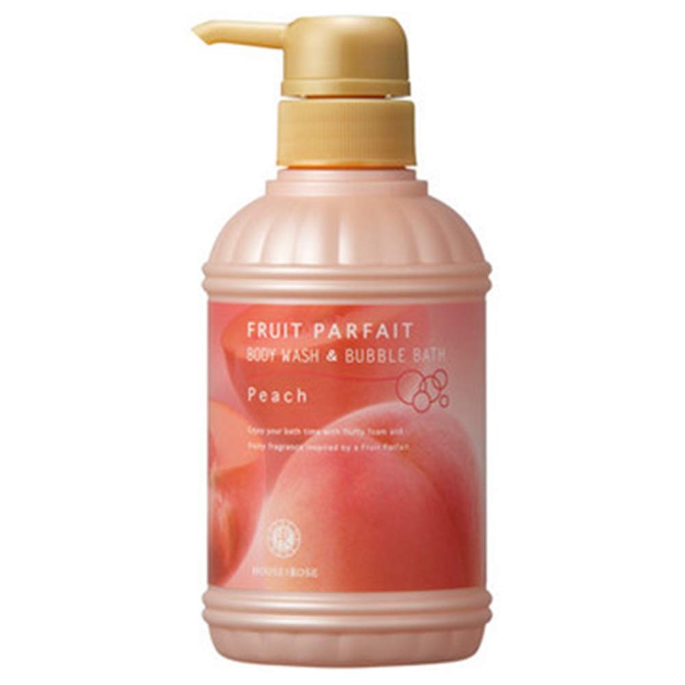 

Fruit Parfait Body Wash Bubble Bath Peach Scent &