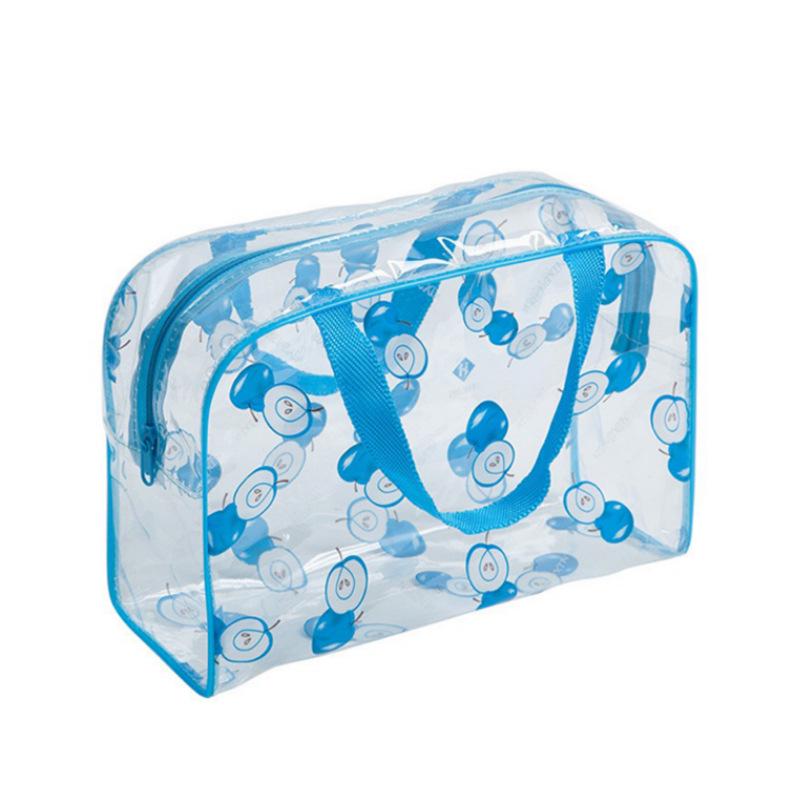 Waterproof PVC Transparent Toiletry and Cosmetics Travel Organizer Bag