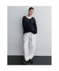 Diaepeocheo Loosely V Neck Knit Navy (Ta5751A08R)