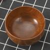 Log Material Noodle Bowl Round Shape Rice Bowl Eco Friendly Soup Container  Soup Serving