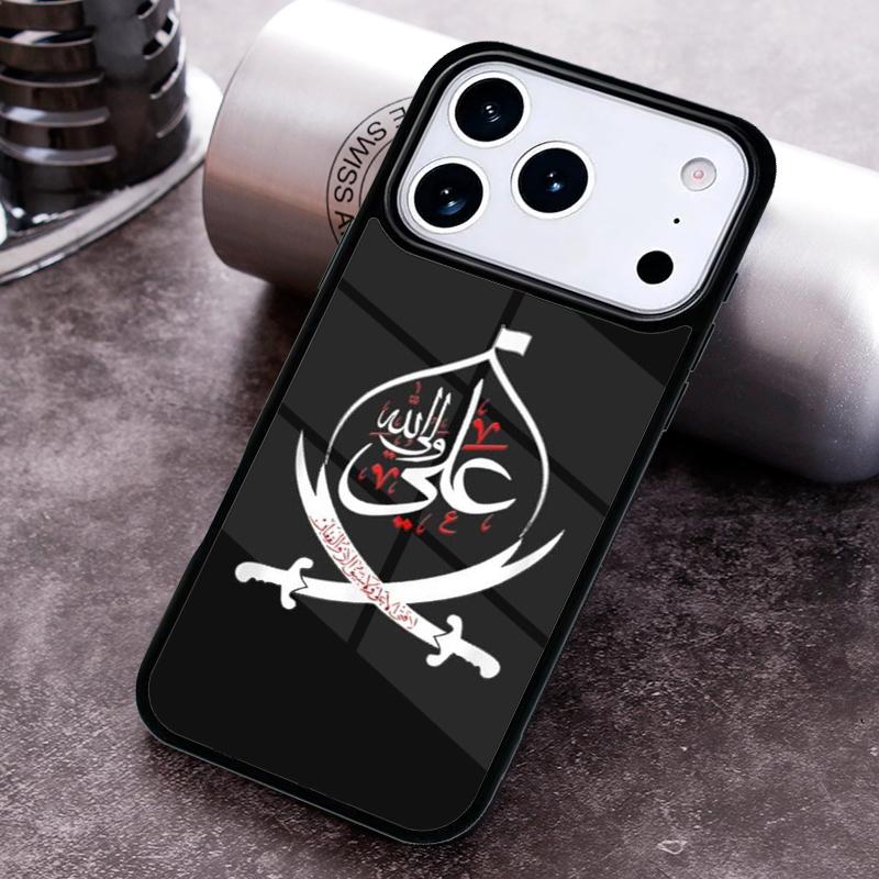 Mecca Imam Ali Islamic Shia Holy Phone Case for iPhone 17 16 15 Pro Max Air 14 13 12 11 Plus Shockproof Capa Cover