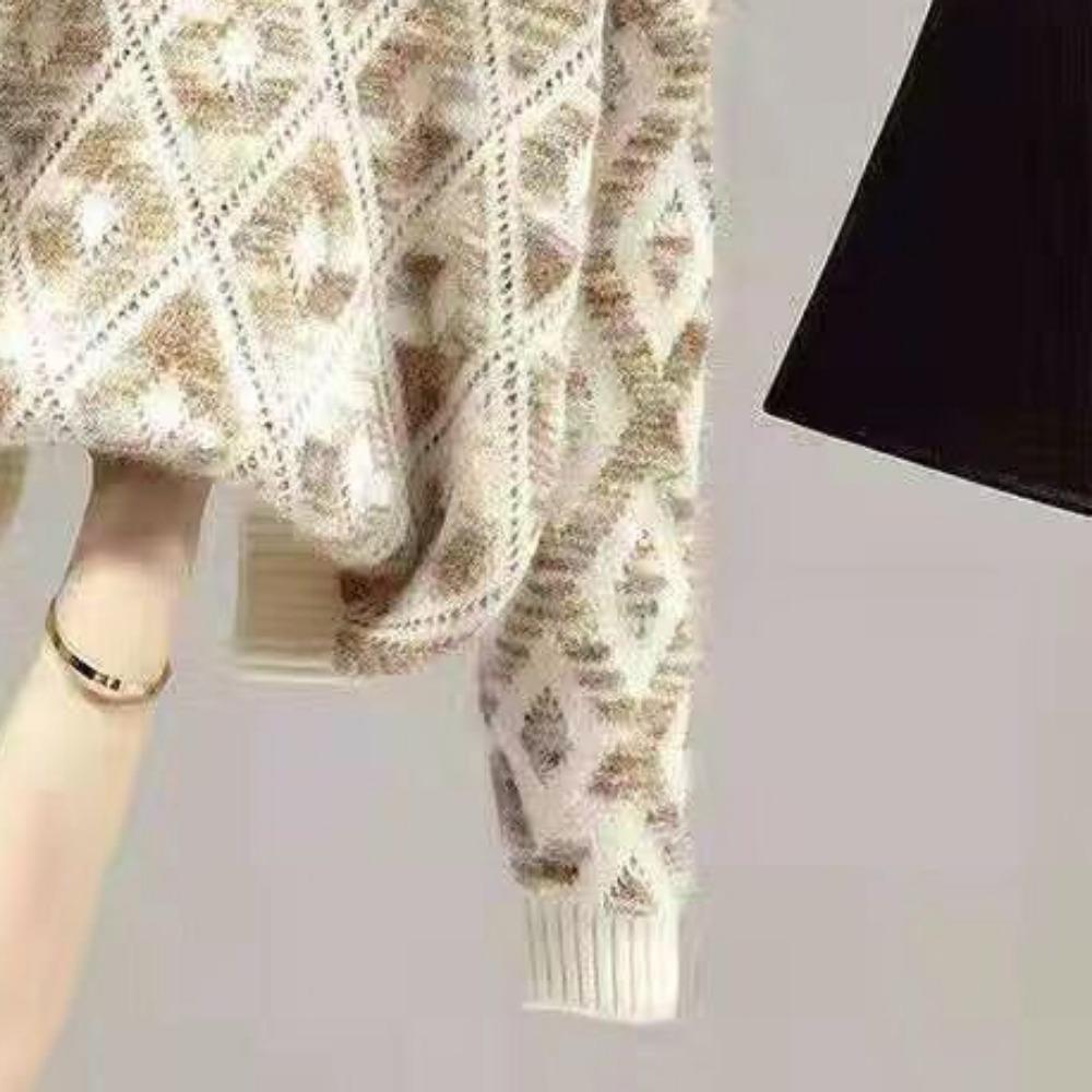 Fleece and Thicker Women's Loose Inner with Short Pullover Sweater Fashionable Mori Knitted Sweaters