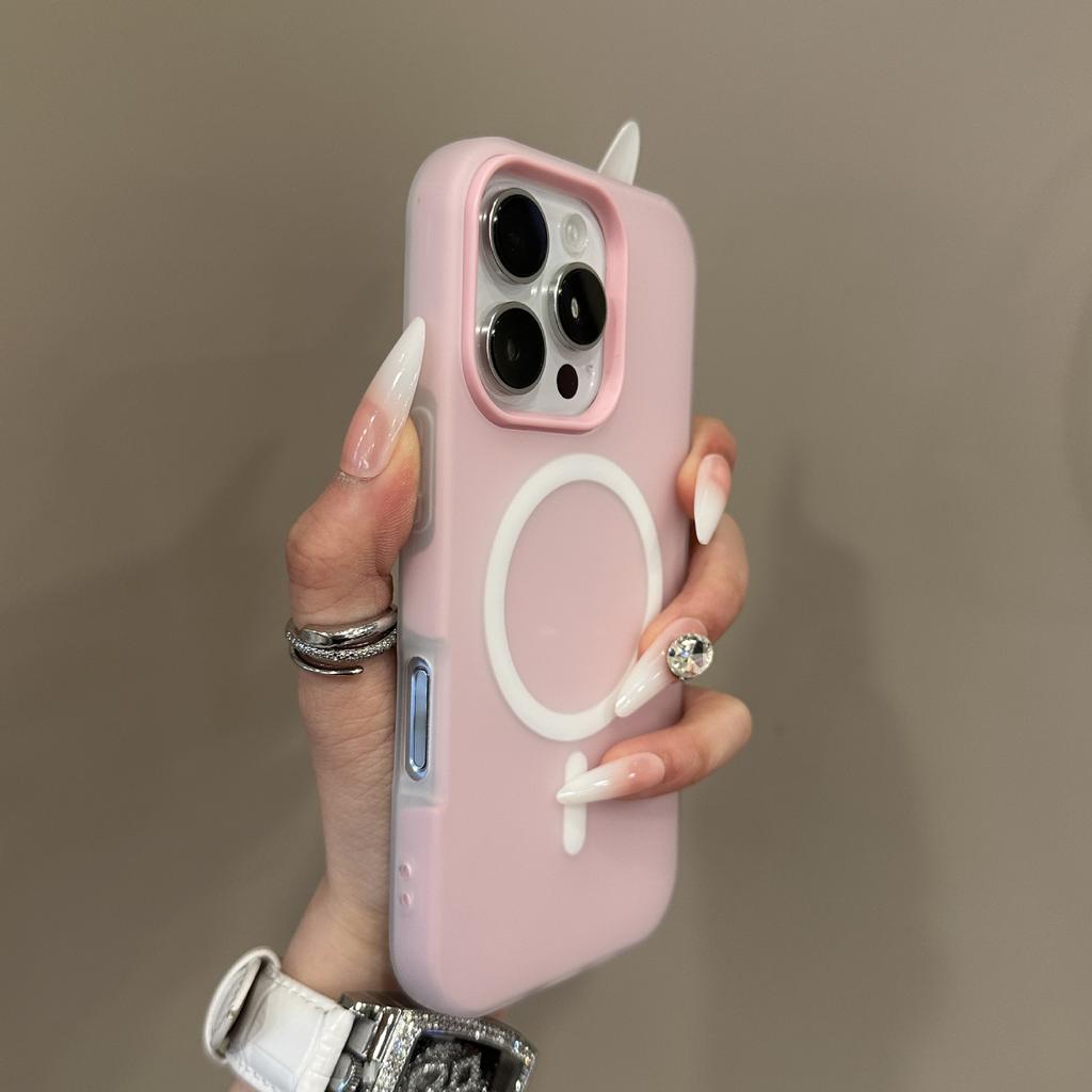 New Two In One Suitable for Apple IPhone 17 Promax Magnetic Phone Case 16 Jelly Color Full Package Anti  Fall Case
