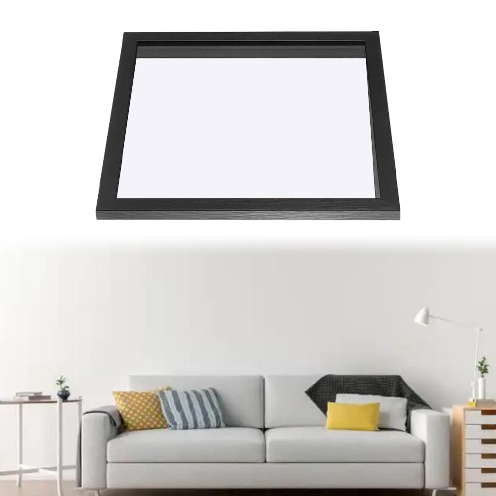 Black Wood Display Frame For 11x14 Inch Photos Or Collectibles Wall Mount Craft Photo Frame Home Decorative Ornaments China Mainland