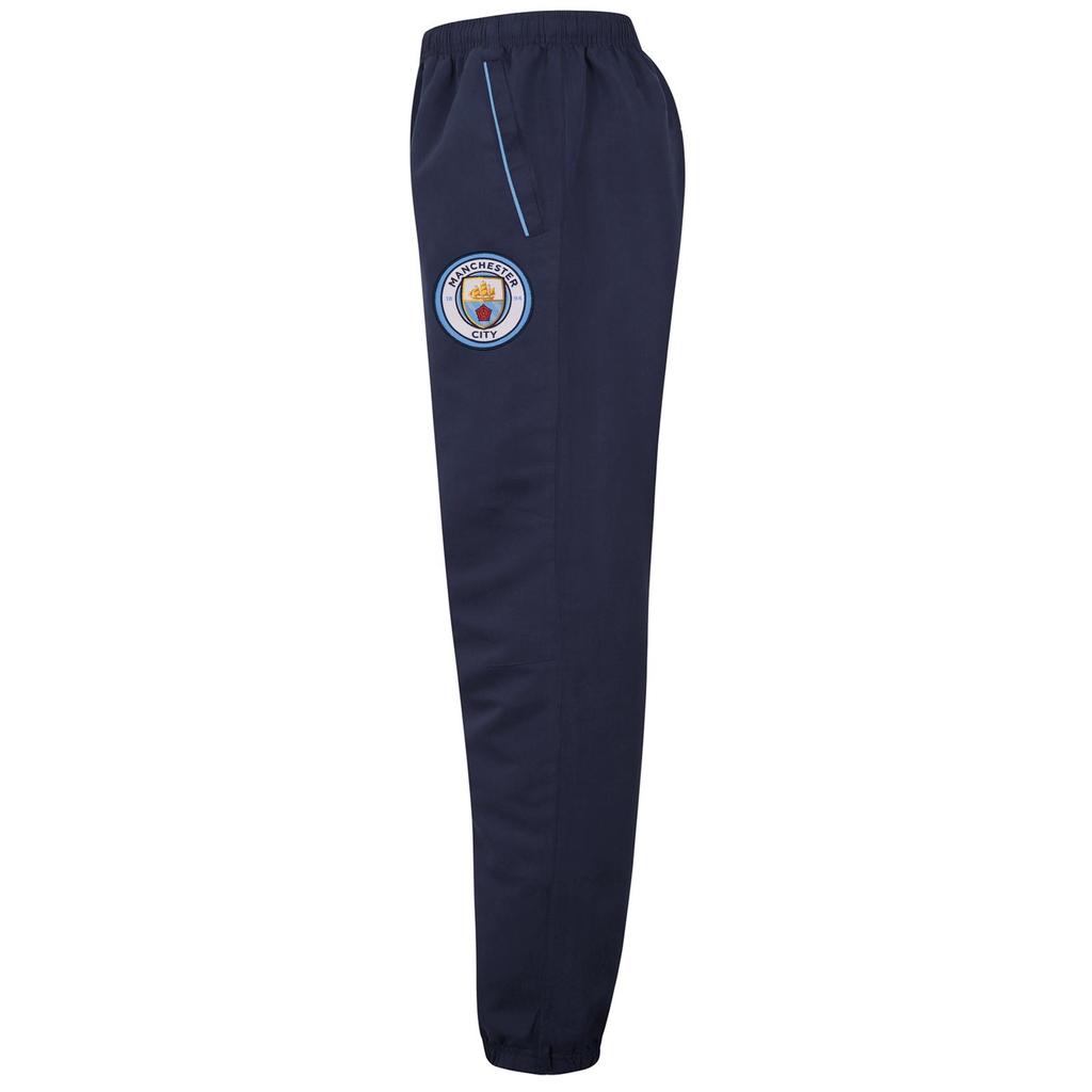Manchester City FC Mens Crest Two Tone Tracksuit