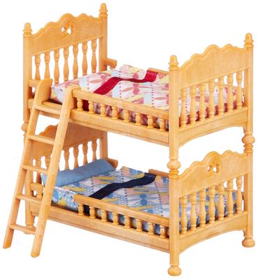 Sylvanian Families Mobilya Yatak ST Mark 3 Yaş ve Oyuncak Sylvanian EPOCH [Ranza Seti] Ka-317 Sertifikalı, Yukarı, Oyuncak Ev, Aileler,