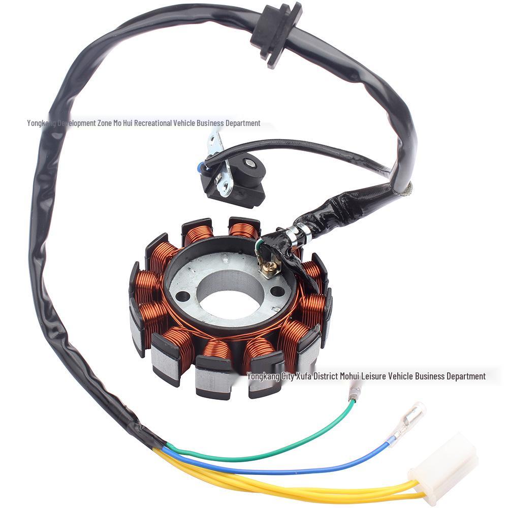 GY6 125cc/150cc ATV Beach Motorcycle 12-Pole Stator Coil