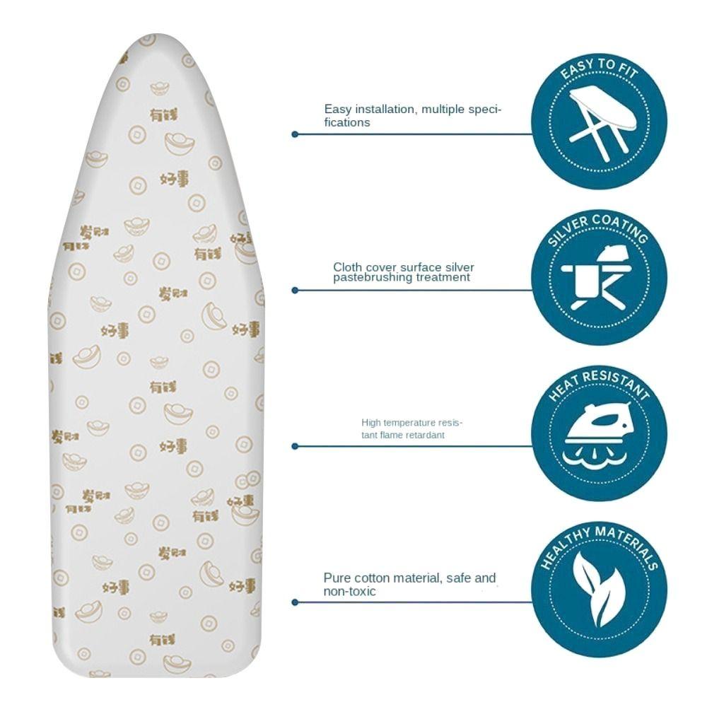 Universal Ironing Board Cloth Thickened Printed Padded High Quality Ironing Board Cover Pad