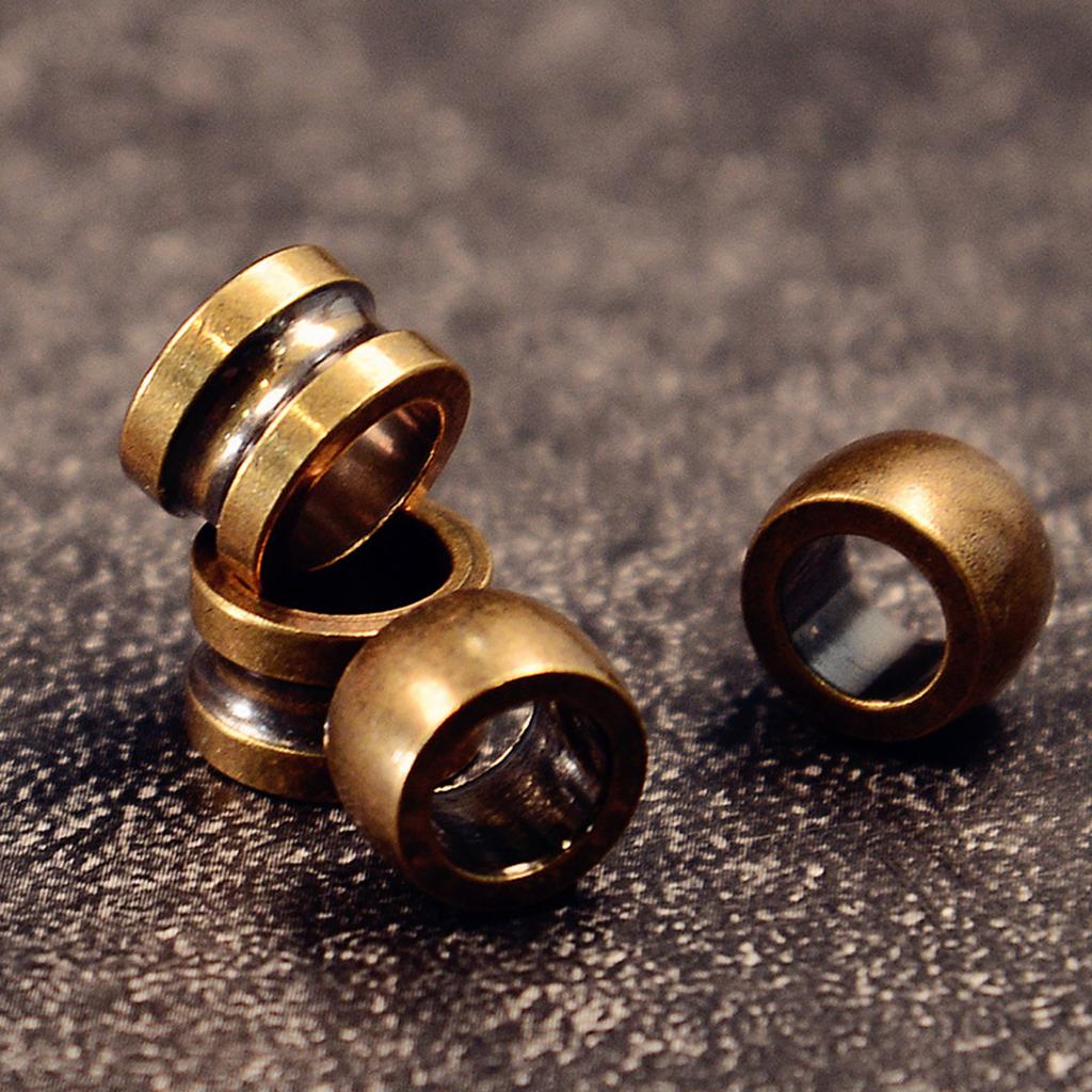 Decorative Copper Cord End Charm For Paracord Bracelets Necklaces Keychains DIY Jewelry Crafting Accessories