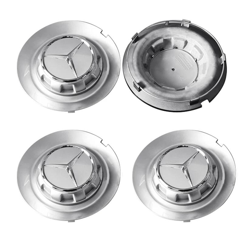 4 ADET 147mm C-1028 17028 Araba Jant Göbek Kapağı Rozet Logosu Mercedes Benz AMG G350 G500 G63 S680 GLS600 Aksesuarları İçin