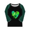 Tops For Youth Girls 4-16 Years Round Neck 3/4 Sleeves T-Shirts Trendy Tops Outfit Tees