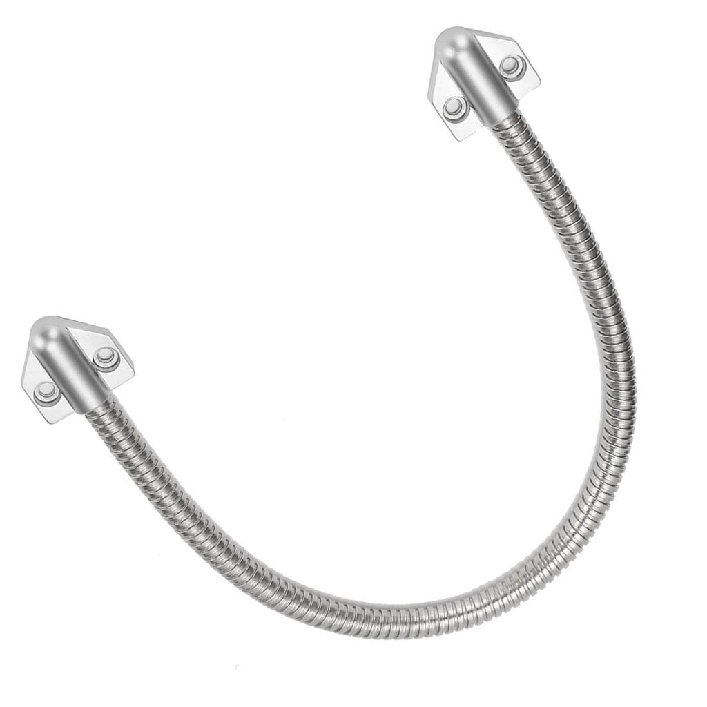 Stainless Steel Door Loop Protection Sleeve for Access Control Cable - Exposed Mounting Metal Tube