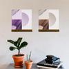 Wall Mounted Record Shelves, Solid Wood Sturdy Album Storage Rack, Smooth Vinyl Display Hanger for Living Room Music Room Decor