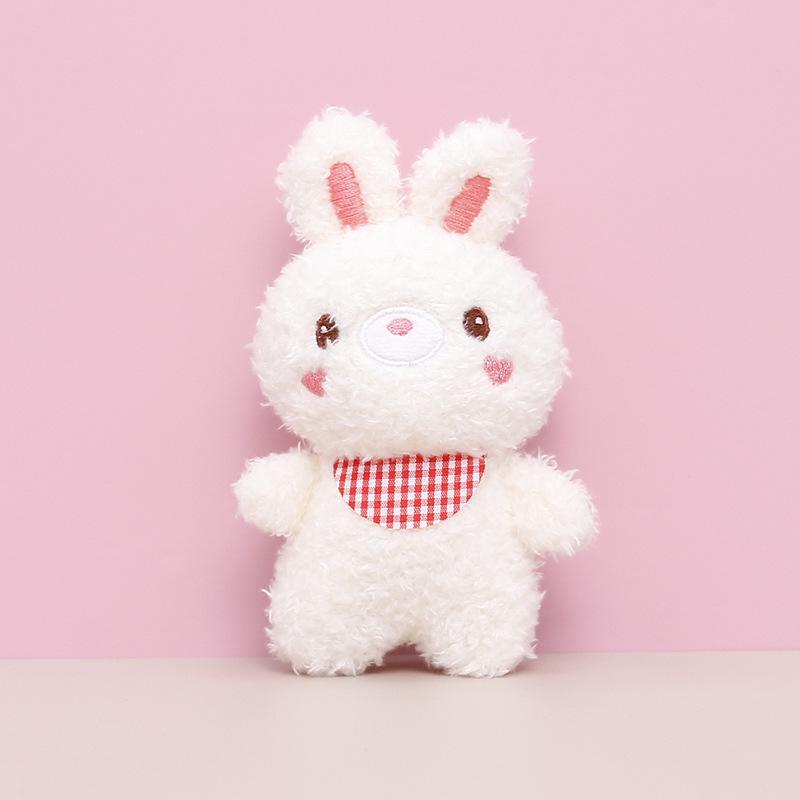 Plush Teddy Bear Keychain Pendant - Wedding Toss or Claw Machine Doll Gift