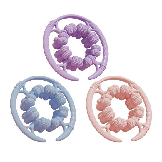 Muscle Roller for Legs 32 Wheels Circular Leg Clamp Manual Leg Roller Massage Tool for Arm Leg Calf Thighs