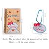 Book 6 Rings A6 Size Transparent Spiral Note Book Diary Journal Binder Notebook School Handbook