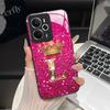 For Oppo Realme 14 14T 5G Case RMX5075 RMX5078 Fashion Letters Shockproof Tempered Glass Cover For Realme14 Realme14T 5G Pouch
