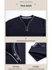 Men's Summer Modal Pajama Set - V-Neck, Short Sleeve & Shorts Combo, Wear Indoors or Out