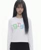 GRAVER [Unisex] Grae-S Spring Long Sleeve T-Shirt_White