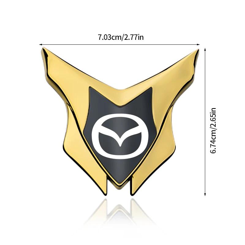 Car 3D Metal Stickers Personalized Creative Exterior Decoration For Mazda 3, Mazda 6, MX-5 l1