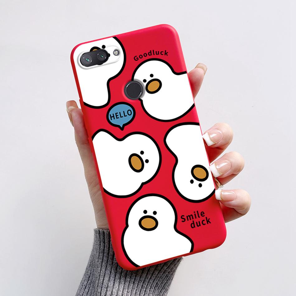 Para Xiaomi Mi 8 Lite Funda Moda Flor de Astronauta Silicona Suave Funda de Teléfono Para Xiaomi Mi 8 / Mi8 Lite Cubierta TPU Protectora Capa
