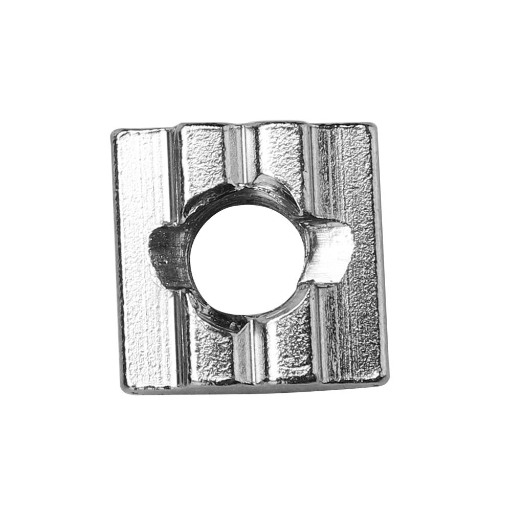 50pcs Carbon Steel Sliding T Slot Nut for 30 Series Aluminum Profile Accessories (M8*16*6)