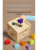Multifunctional Wooden Shape Sorting Cube - Early Education Toy for Preschoolers