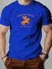 2025 New Hot Sale Mens Summer Short Sleeve TShirt with Camp HalfBlood Pegasus Print Retro Streetwear Soft Breathable Cotton