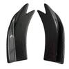 Fin Canard Splitter Diffuser Spoiler Anti-crash Wrap Angle For Car Rear Bumper