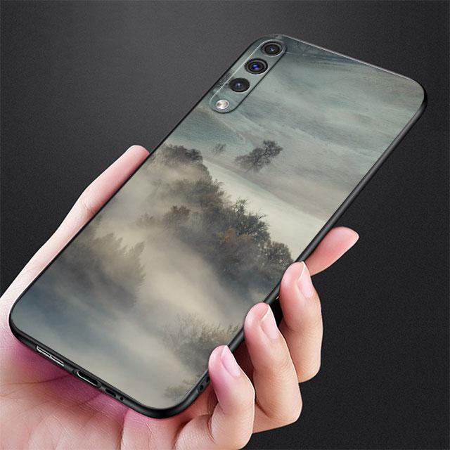 Case For Samsung Galaxy Note 20 Ultra 10 Plus 9 8 A50 A10 A40 A70 A20e M13 M52 M31 A52 A51 A13 Phone Cover Cool Mountain Peak