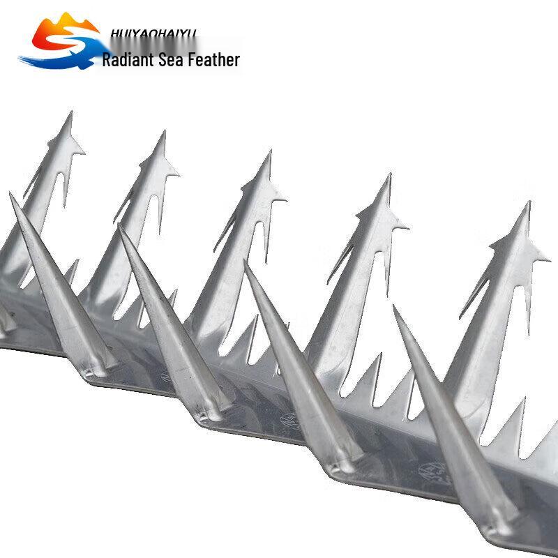 304 Stainless Steel Anti-Climb Security Wall Spikes