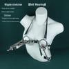 Butterfly Nipple Clamps: Heavy Stretcher & Torture Belt for Breast Stimulation
