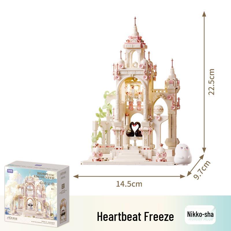 

Moonlight Society Romantic Castle Building Block Toy - Girls Holiday Gift