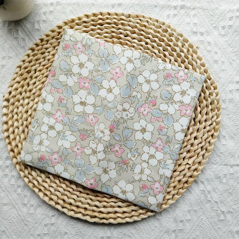 Fromthenon Cute Animal Flower Series Cloth Material Weeks Cover Weekly Diary Planner Notebooks Sleeve Office Stationery Supplies