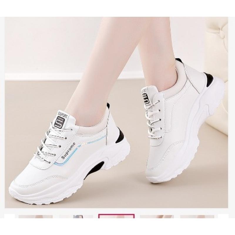 Fleece sneakers women's waterproof and non-slip 2 winter new thickened warm cotton shoes student soft sole