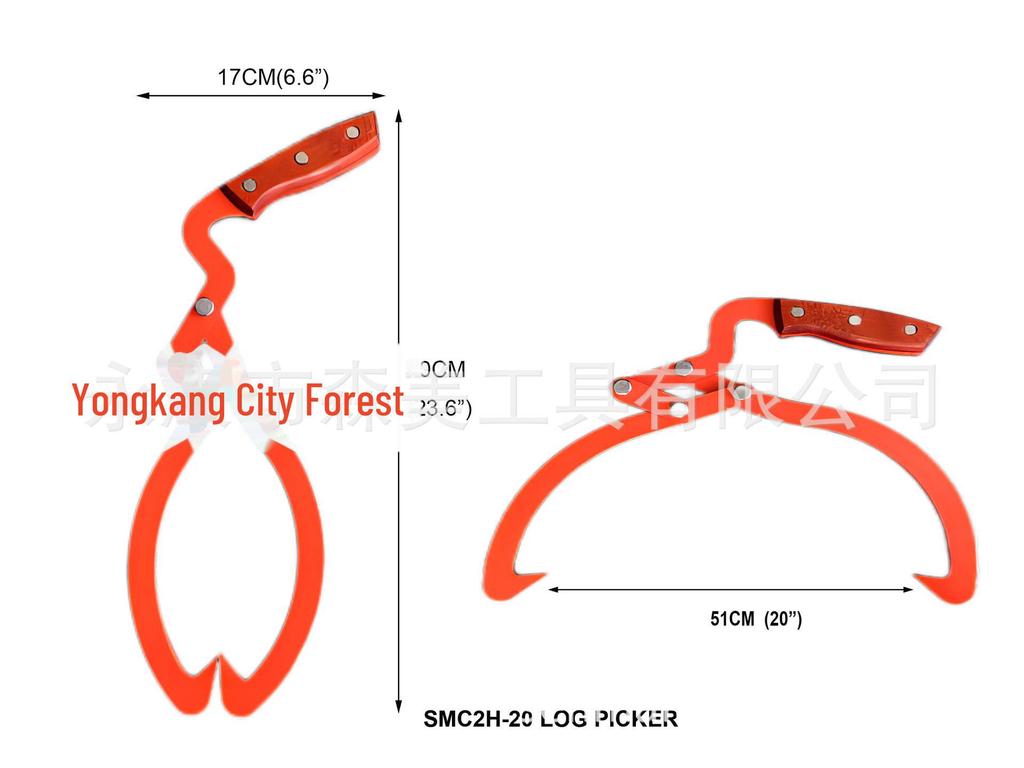 Multifunctional Wood Lifting Clamp and Hook for Loading and Unloading