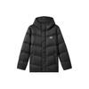 Skechers Colorful Down Jacket Unisex Carbon Black (Unisex) Down Jackets L422U072 0018