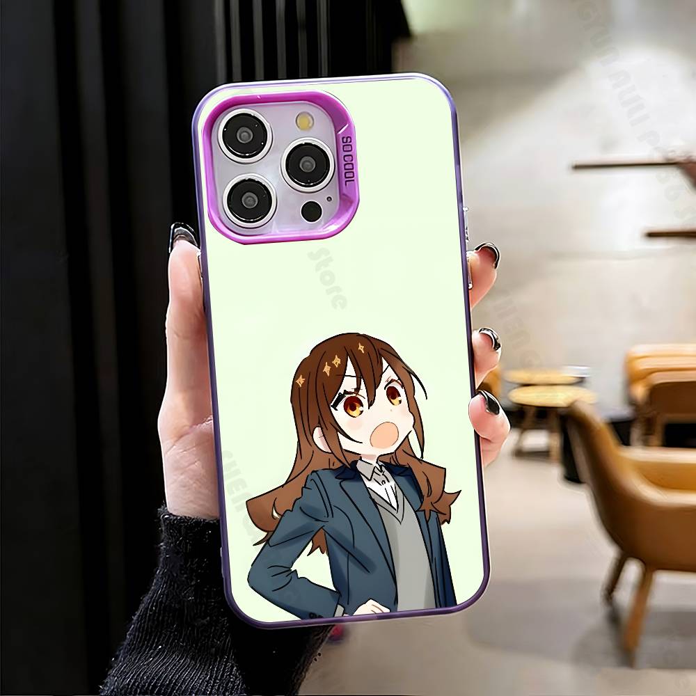Comics H-Hori I-Izumi Handyhülle für iPhone 17 16e 16 15 14 13 12 Pro Max X XS Max Rückseite
