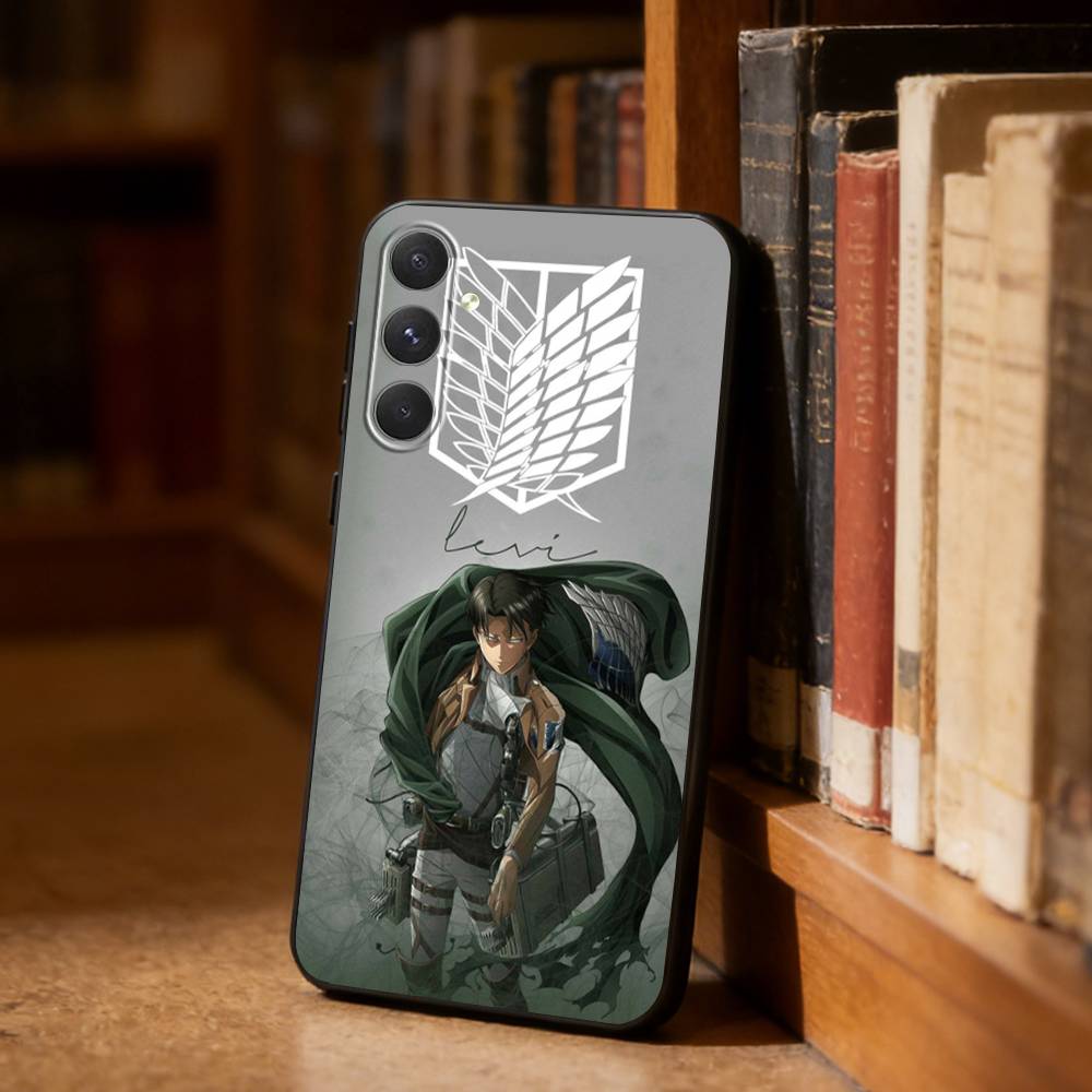 Attack On Titan Handyhülle Für Samsung S26,S25,S24,S23,S22,S21,Plus,Fe,Lite,Andere Schwarze Hülle
