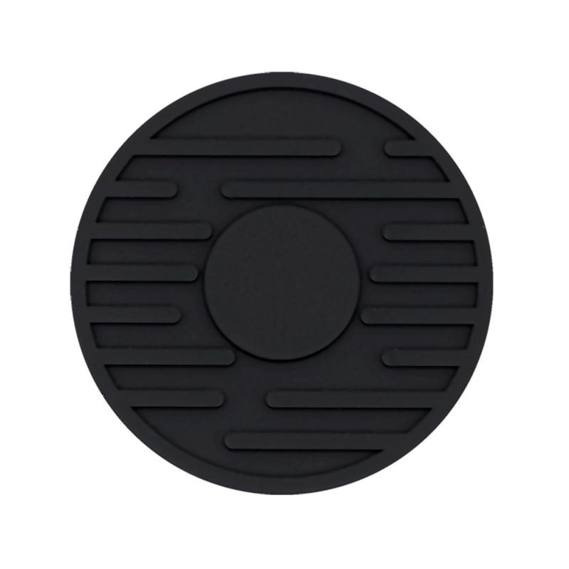 Hot! 4pcs Silicone Coaster Creative Round Universal Household Cup Mat For Water Cup Coffee Cup Tea Cup