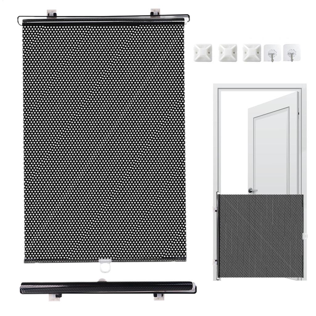 Retractable Dog Gate Dog Gate For Doorways 40x125cm Portable Animal Fence Cat Barriers Pet Supplies For Indoor Outdoor Use