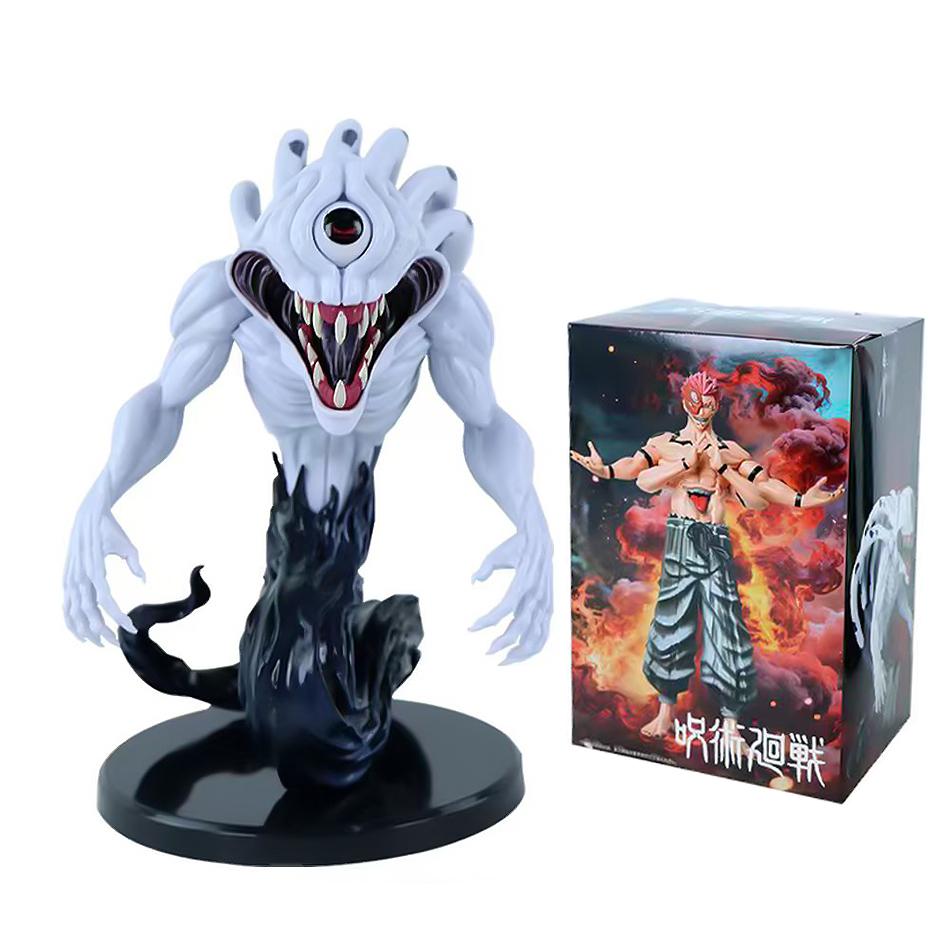 New 5pcs/set Anime Jujutsu Kaisen Cartoon Doll Itadori Yuji Seated Noodle Stopper Action Figure Model Toys Collection Hobbies