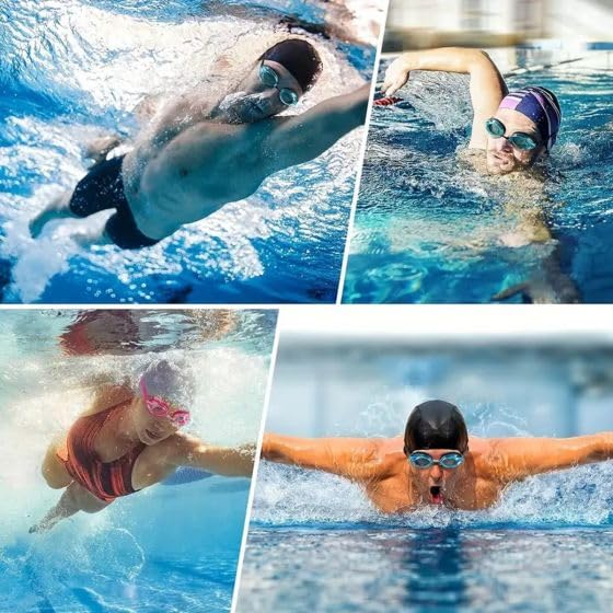 Oem Customizable Advanced Racing Swim Goggles For Adults High Definition Waterproof Competition Goggles