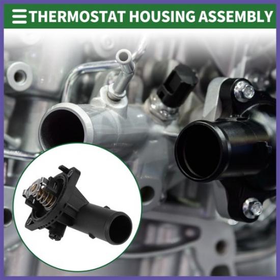 Engine Coolant Thermostat Housing Assembly For Ram 1500 14-18 1500 Classic