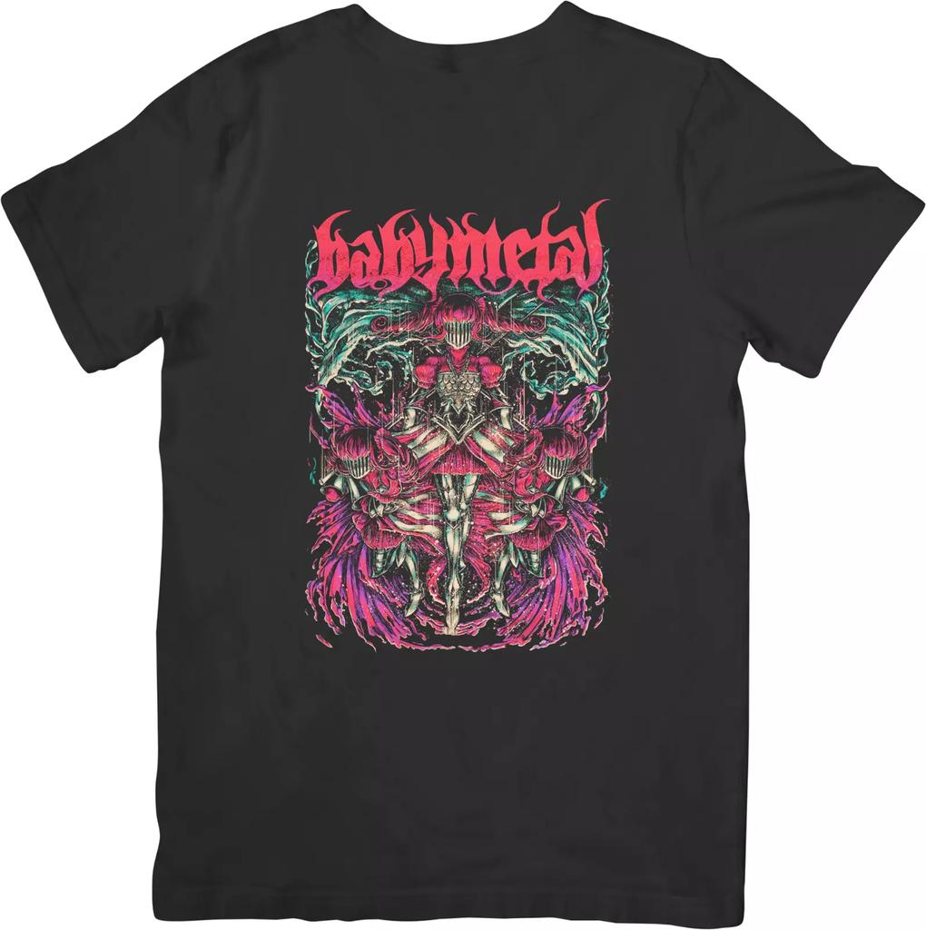 Baby Metal rock Music Unisex Fit for Men & Women Quality Cotton T-Shirt Black