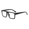 2/3PC New fashion large frame reading glasses trendy square frame rice nail middle-aged and elderly goggles reading glasses