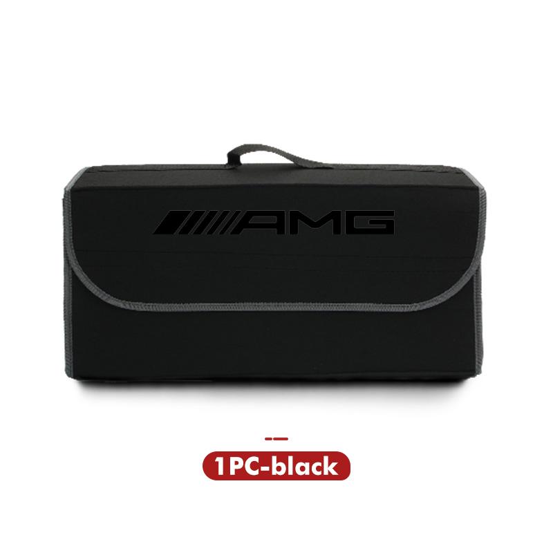 Car Trunk Storage Box Foldable Stowing Tidying Container Bag Accessories For AMG Mercedes Benz Exclusive C200 C260 C300 W202