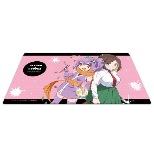 Ninja and Hitman Living Together Character Rubber Mat Satoko Konoha &